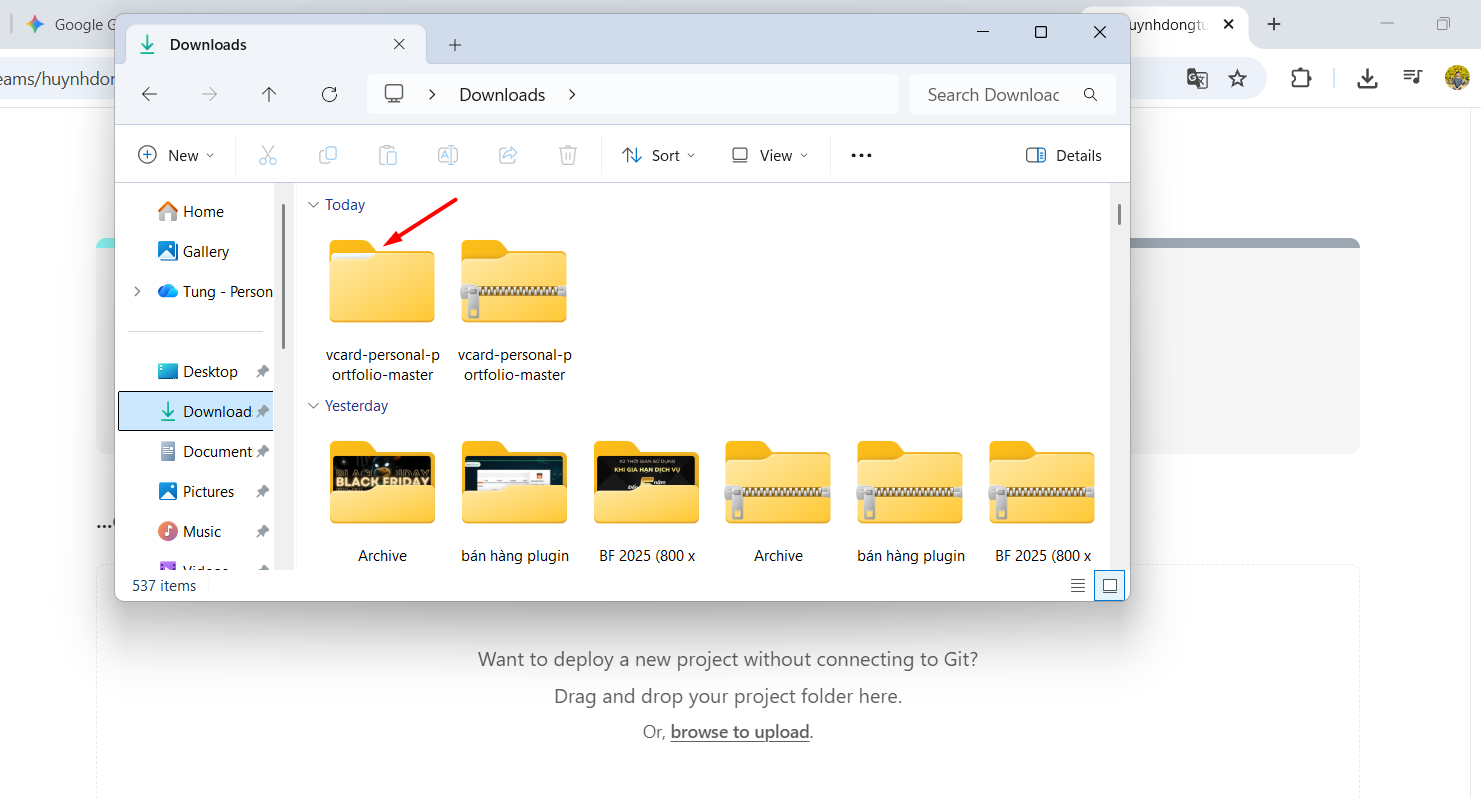 Hướng dẫn cách deploy ứng dụng lên Netlify A-Z 10 Deploy thủ công bằng kéo thả (Netlify Drop)