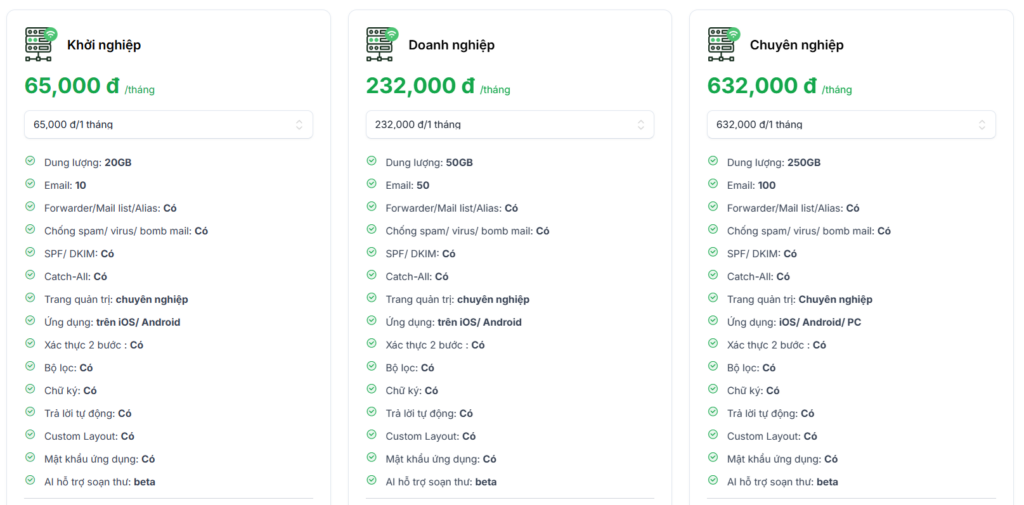 Chi phí vận hành tối ưu với tài nguyên lưu trữ lớn