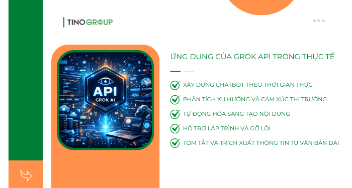 Ứng dụng của Grok API trong thực tế