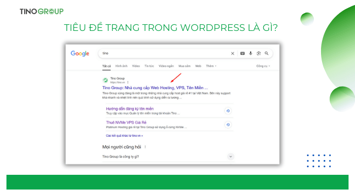 Tiêu đề trang trong WordPress là gì?