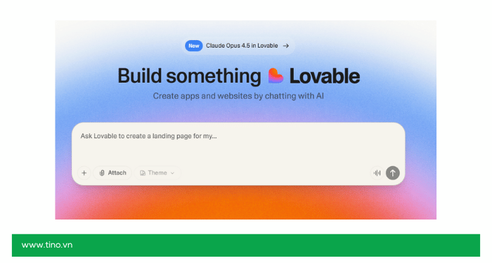 #7. Lovable - Xây dựng ứng dụng web Full-stack từ ý tưởng