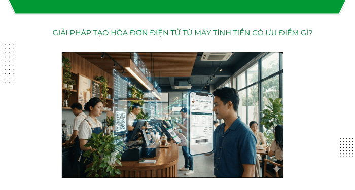 Giải pháp tạo hóa đơn điện tử từ máy tính tiền có ưu điểm gì?