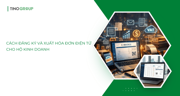 Hướng dẫn đăng ký và xuất hóa đơn điện tử cho hộ kinh doanh