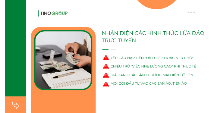 Cảnh báo: Nhận diện các hình thức lừa đảo trực tuyến
