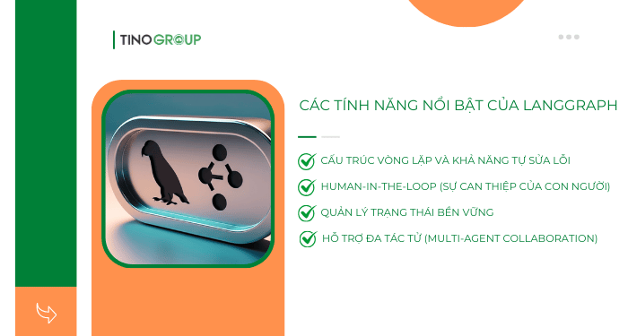Các tính năng nổi bật của LangGraph