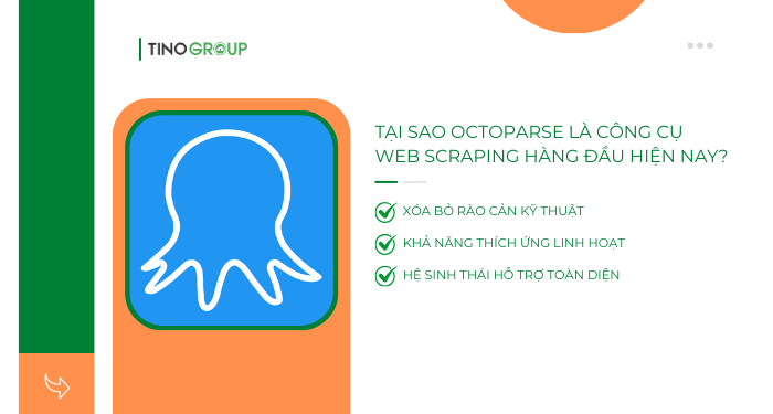 Octoparse là gì? Giải pháp "cào" dữ liệu website tự động không cần code 2 Tại sao Octoparse được đánh giá là công cụ Web Scraping hàng đầu hiện nay?