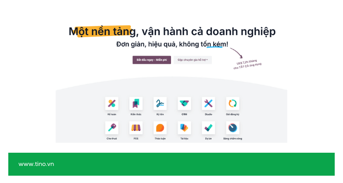 Top 10 phần mềm quản lý bán hàng tốt nhất 2026 12 10. Odoo - Giải pháp mã nguồn mở linh hoạt cho doanh nghiệp