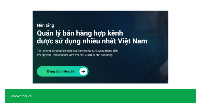 Top 10 phần mềm quản lý bán hàng tốt nhất 2026 4 #2. Sapo - Hệ sinh thái quản lý bán hàng đa kênh toàn diện