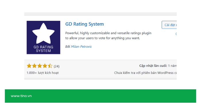 #10. GD Rating System