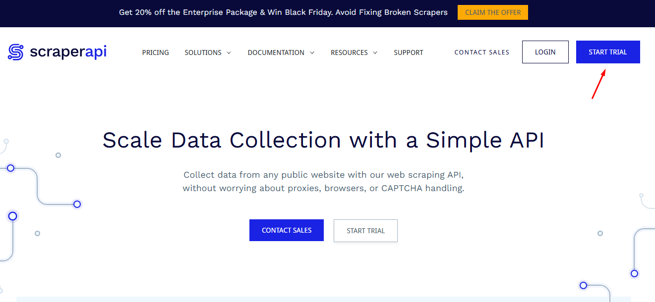 Hướng dẫn cách sử dụng Scraper API với n8n A-Z 3 Đăng ký và lấy API Key từ Scraper API