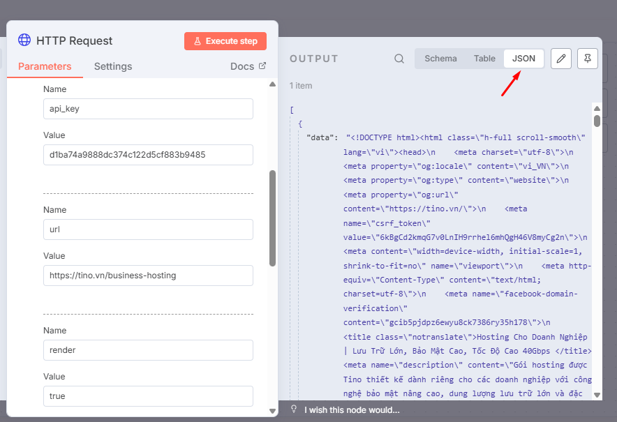 Hướng dẫn cách sử dụng Scraper API với n8n A-Z 12 Kiểm thử (Execute Node)