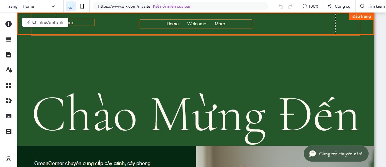 Bắt đầu thiết kế web