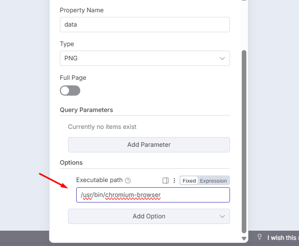 Cấu hình đường dẫn (Executable Path) trong n8n