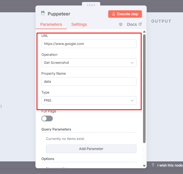 Cấu hình node Puppeteer