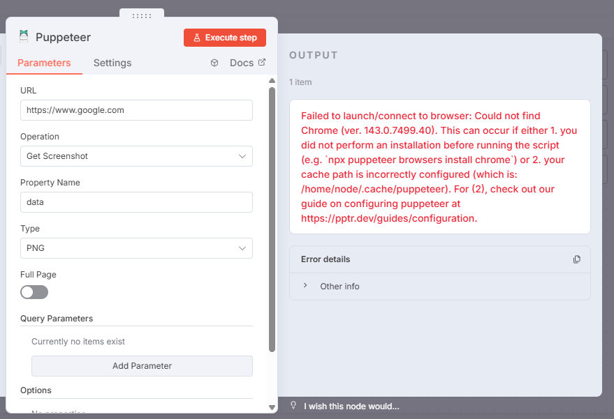 Cách khắc phục lỗi môi trường cho node Puppeteer trên Docker