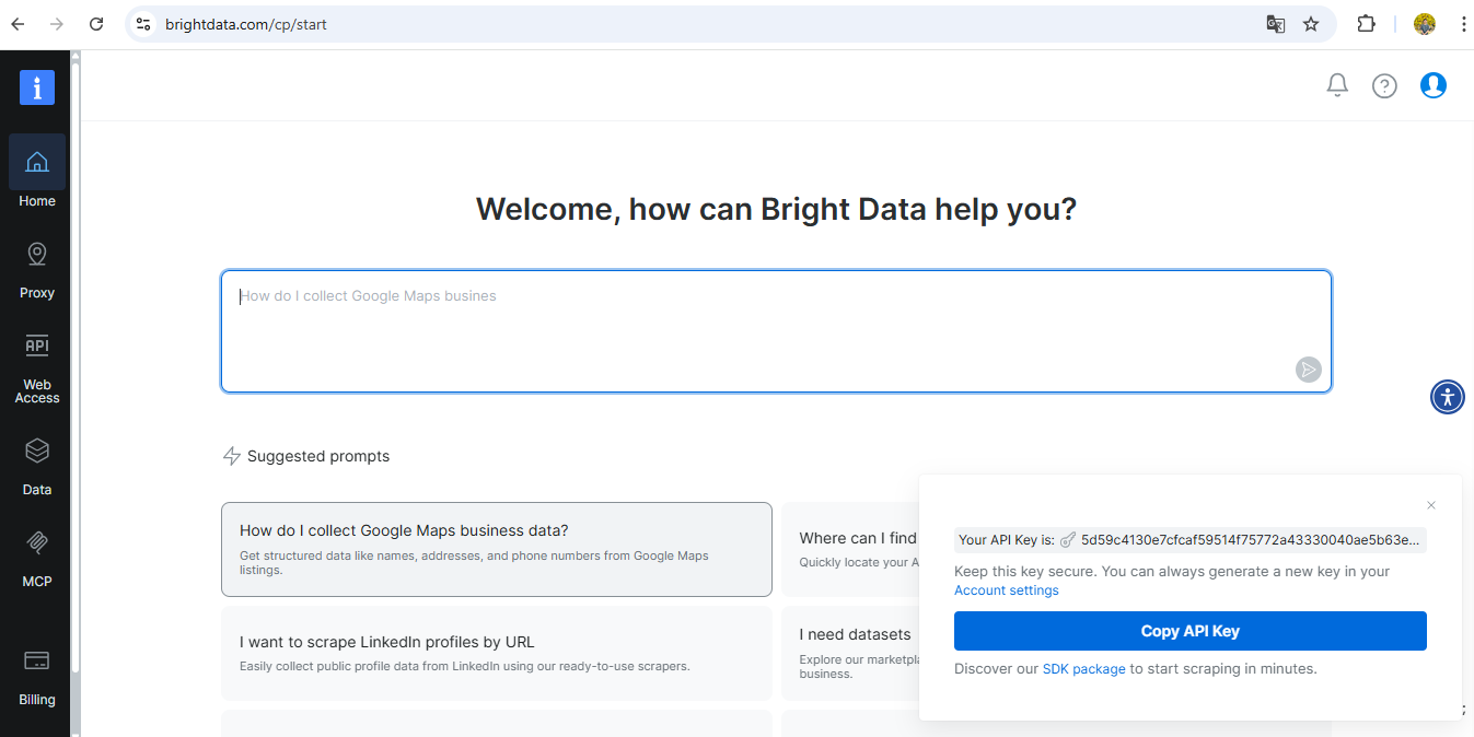 Bright Data là gì? Tất tần tật về nền tảng thu thập dữ liệu web số #1 thế giới 8 Đăng ký tài khoản