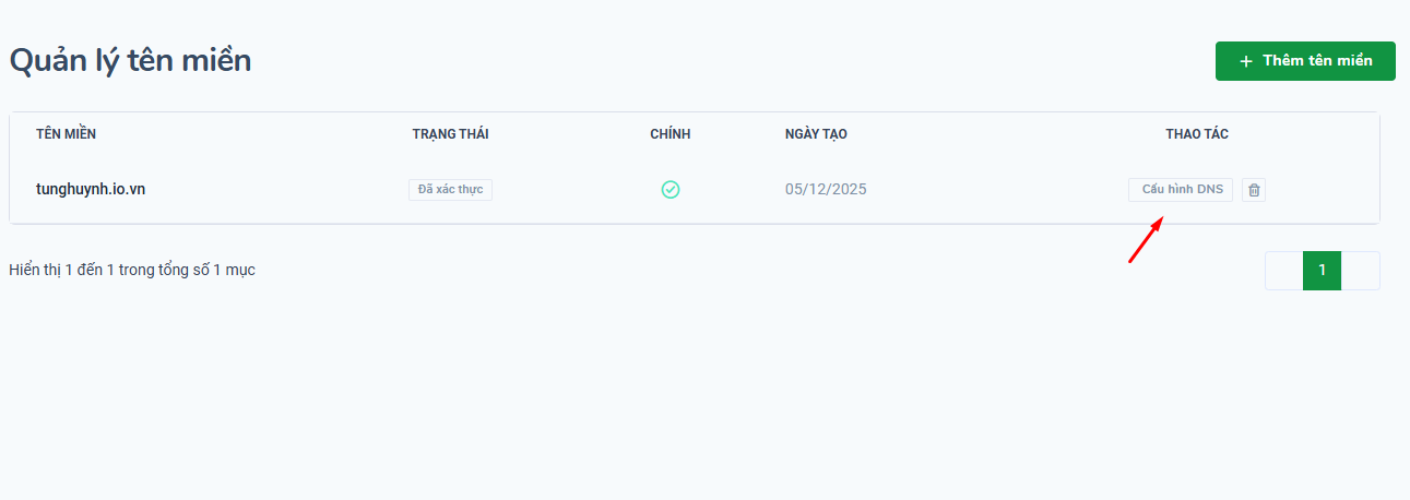 Cách đăng ký email tên miền công ty đơn giản nhất với TinoMail 17 Cấu hình DNS đối với tên miền được mua tại nhà cung cấp khác