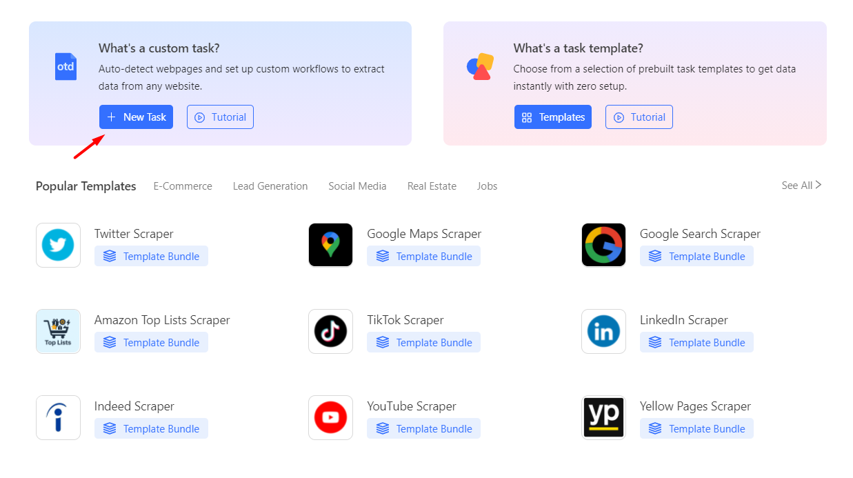 Octoparse là gì? Giải pháp "cào" dữ liệu website tự động không cần code 9 Nhập địa chỉ website (URL)