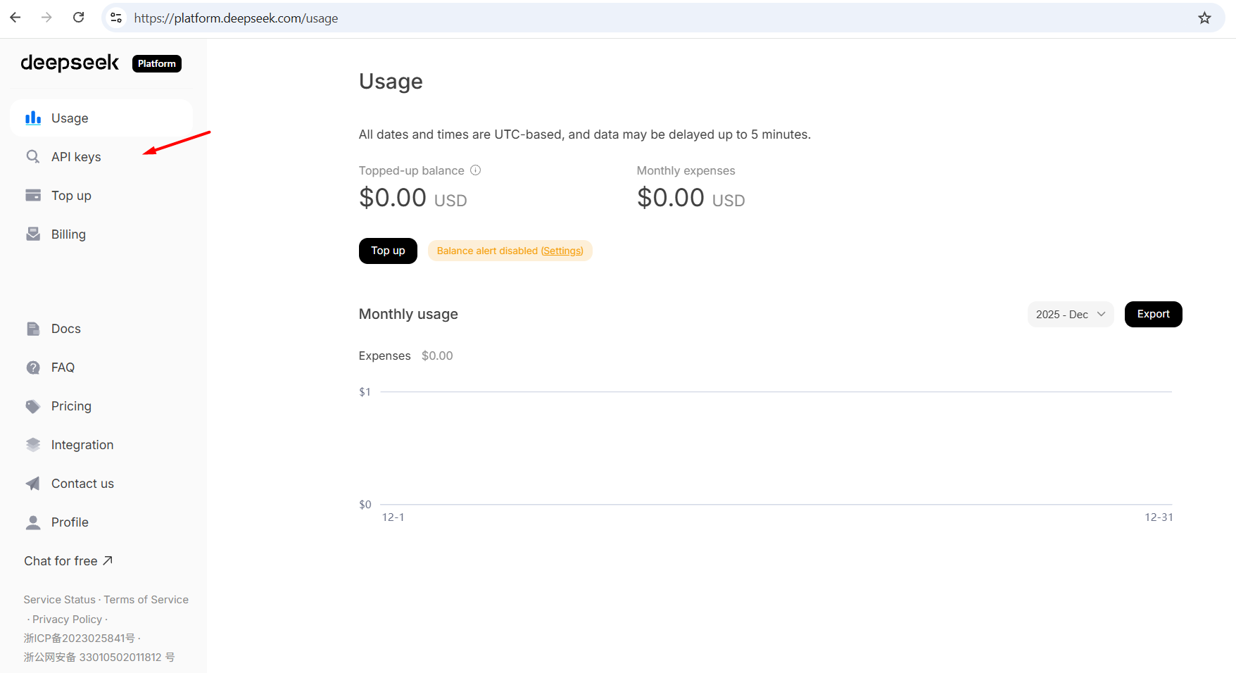 Các bước lấy API Key của DeepSeek