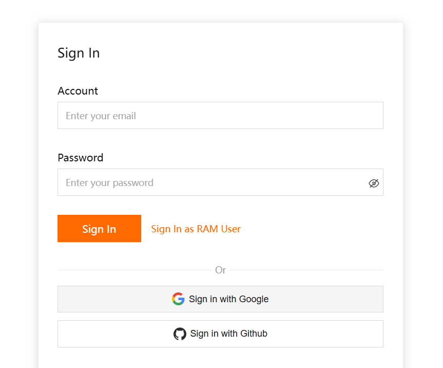 Đăng nhập nền tảng
