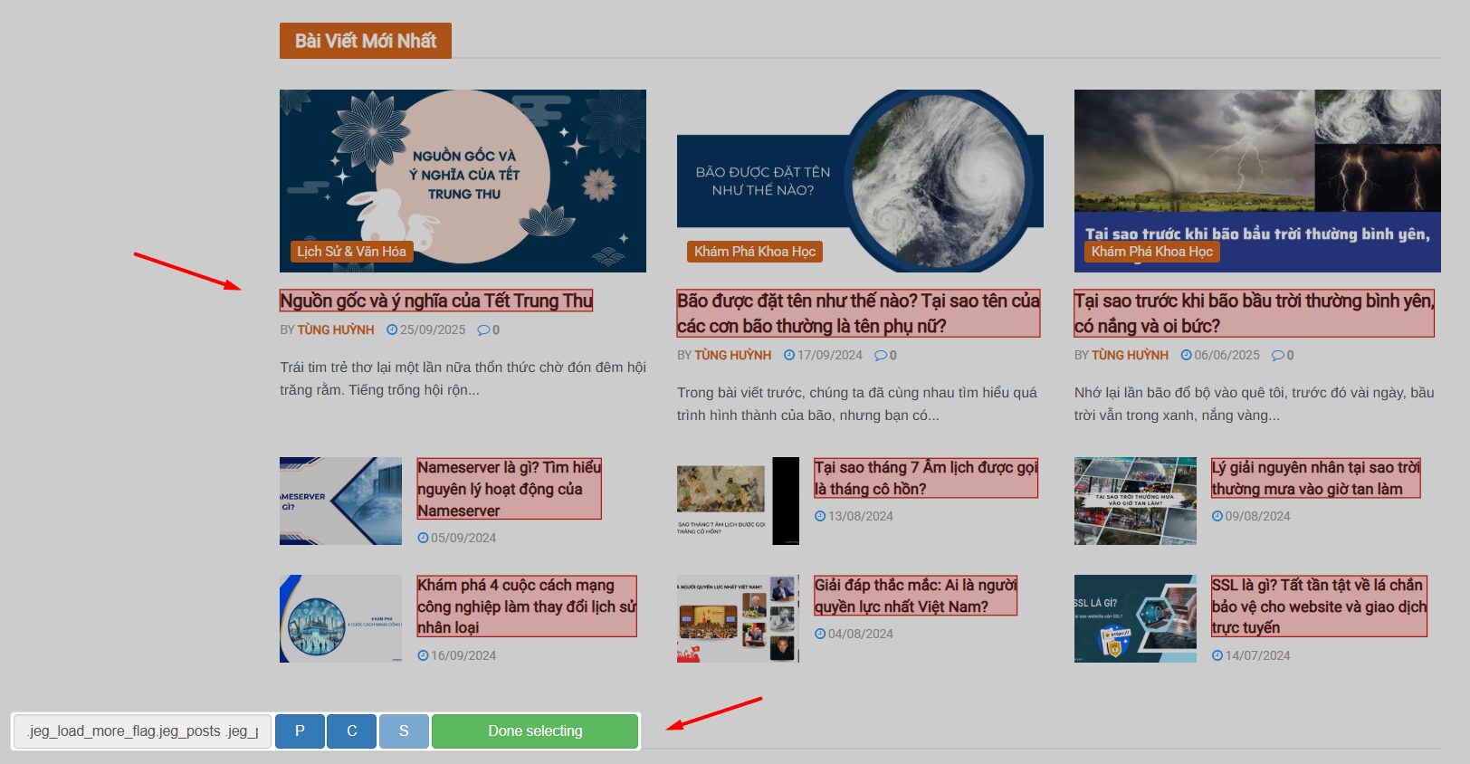 Tạo Sitemap và thiết lập trang đích