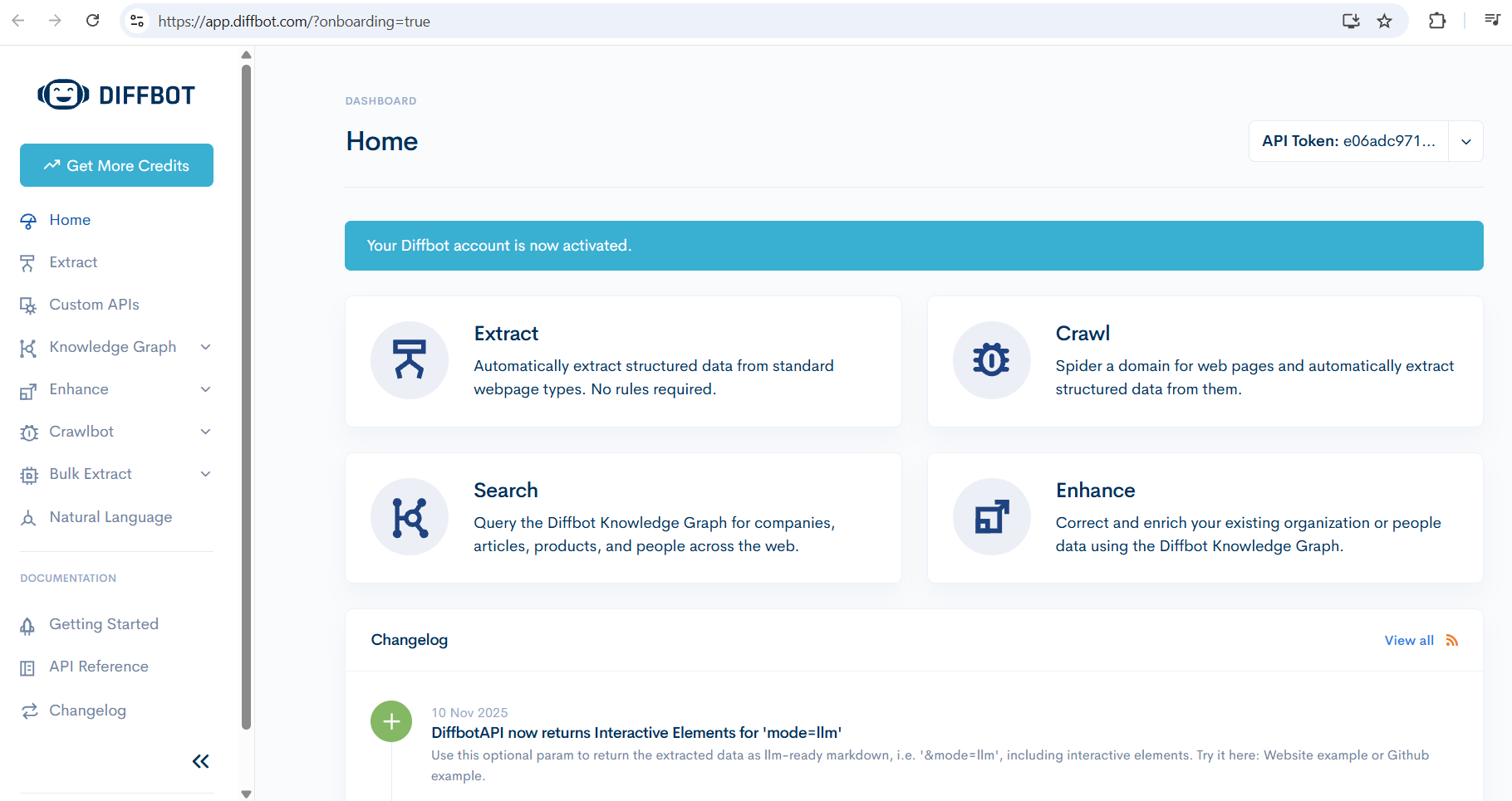 Cách sử dụng Diffbot để trích xuất dữ liệu website