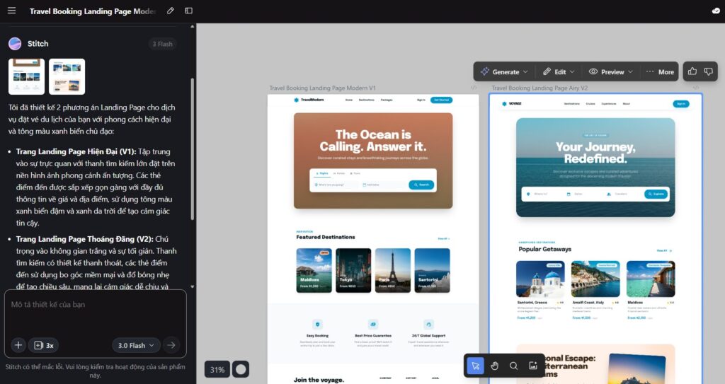 Cách sử dụng Google Stitch 