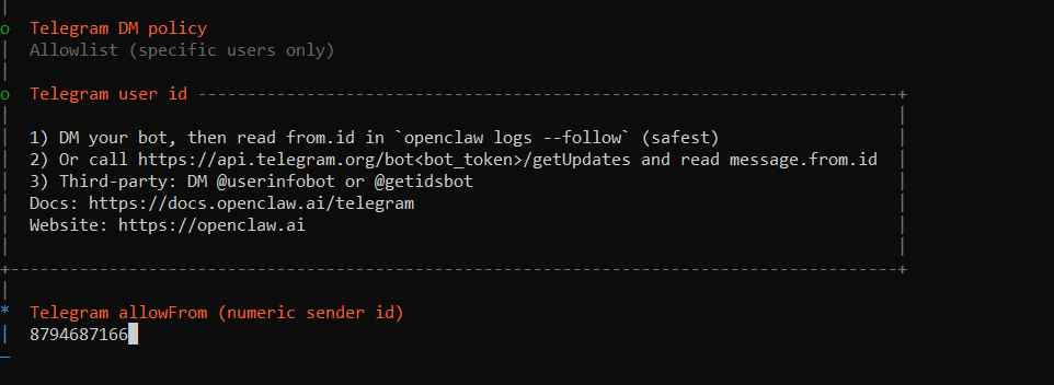 OpenClaw là gì? Cách cài đặt và sử dụng OpenClaw trên máy tính đơn giản 26 Kết nối OpenClaw với Channel (Telegram)