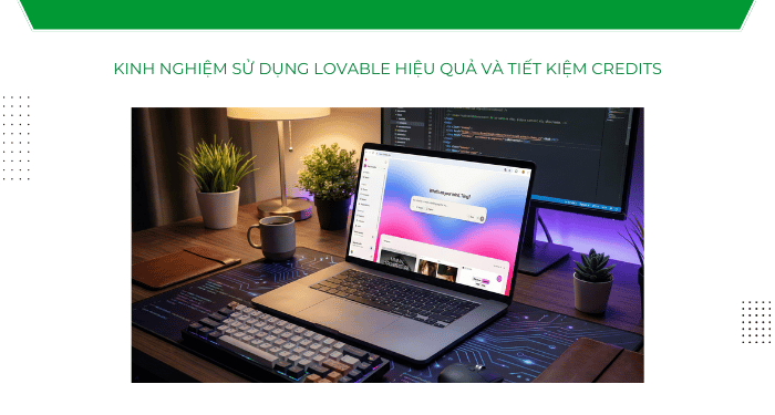 Kinh nghiệm sử dụng Lovable hiệu quả và tiết kiệm credits