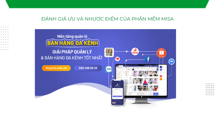 Đánh giá ưu và nhược điểm của phần mềm MISA