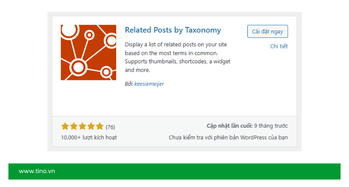 #9. Taxonomy Terms Related Posts