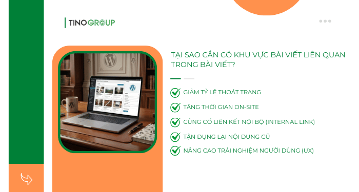 Tại sao cần có khu vực bài viết liên quan trong bài viết?