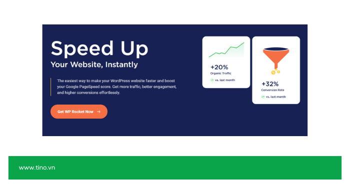 #10. WP Rocket - Tăng tốc để tăng hạng