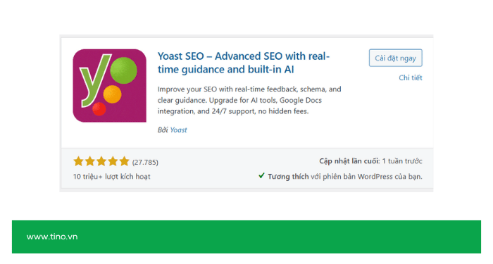 #2. Yoast SEO - Tượng đài về sự ổn định