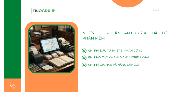 Những chi phí ẩn cần lưu ý khi đầu tư phần mềm