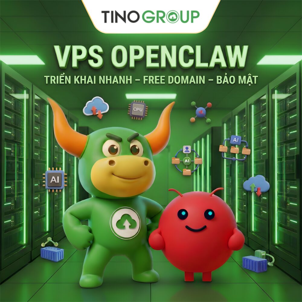OpenClaw là gì? Cách cài đặt và sử dụng OpenClaw trên máy tính đơn giản 31 Không muốn tự cài đặt? Khởi chạy OpenClaw 24/7 với VPS OpenClaw Tino