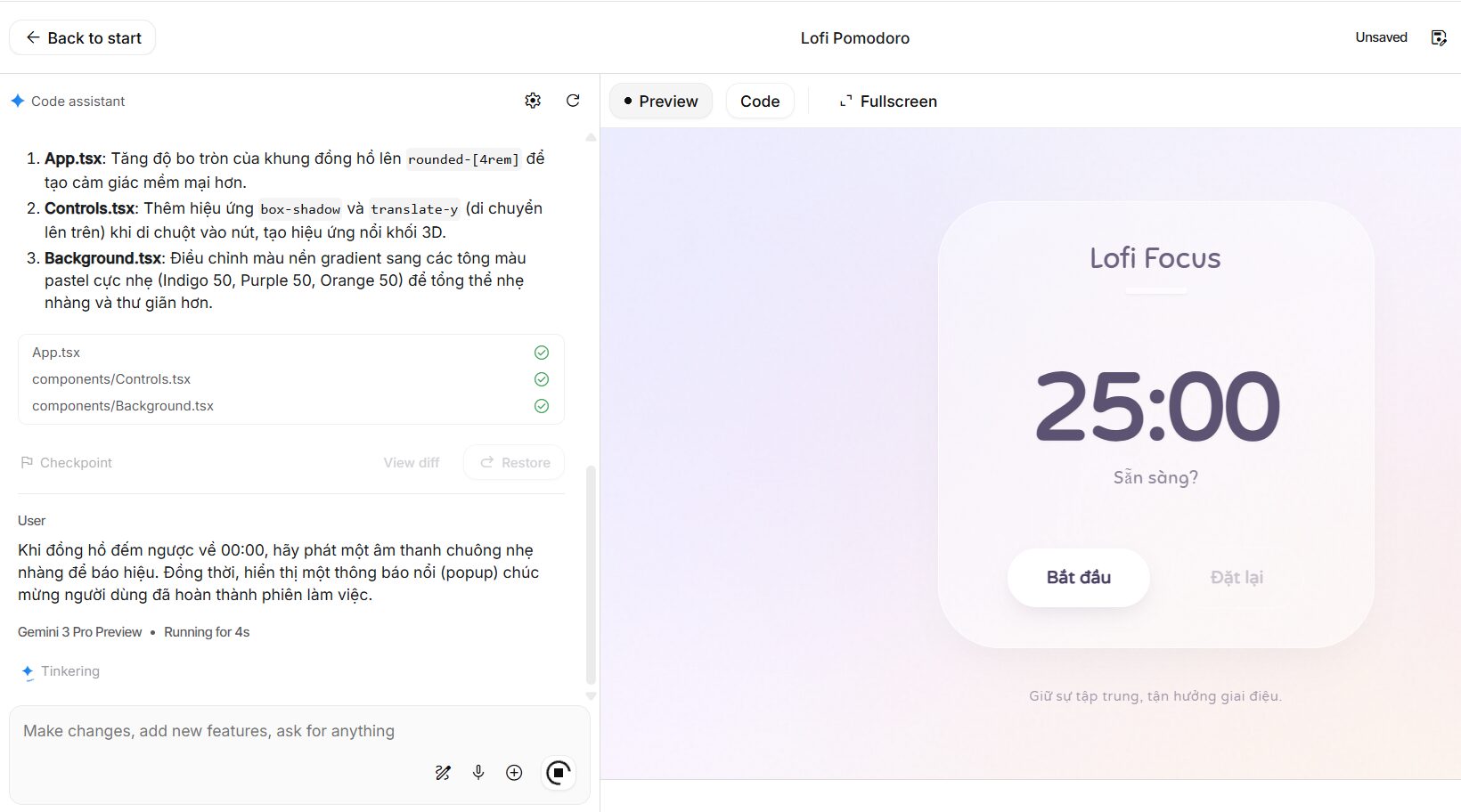 Xử lý logic và thêm tính năng nâng cao