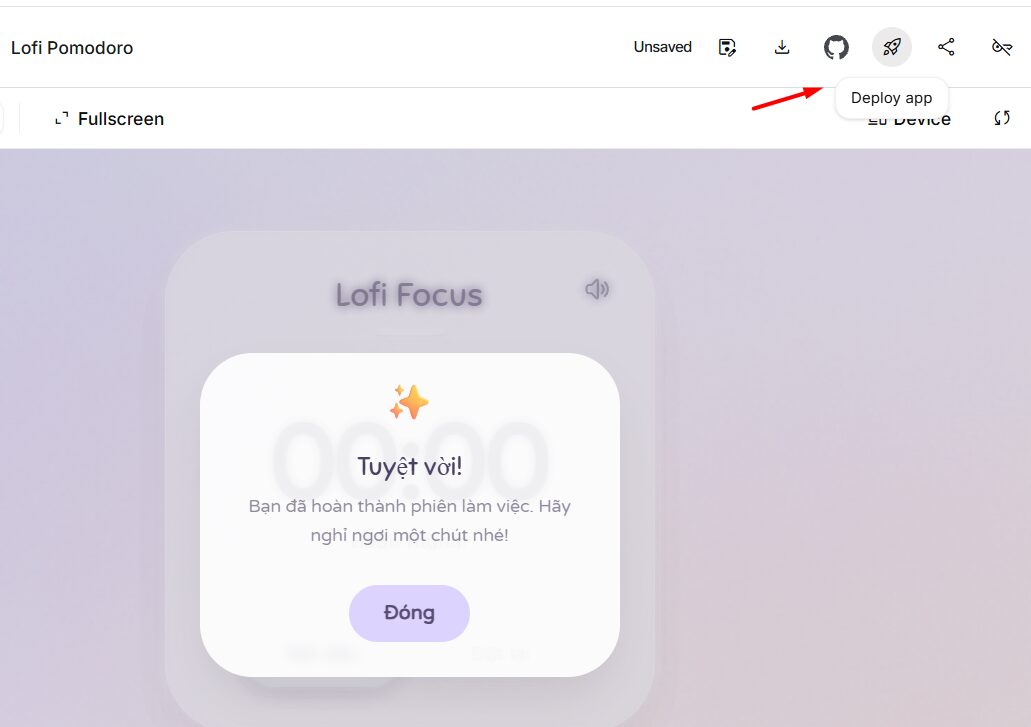 Kiểm tra và xuất bản (Deploy)