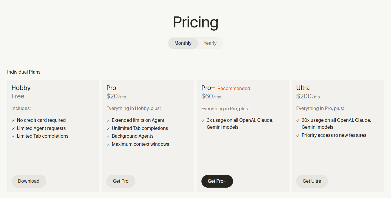 Gói cho cá nhân (Individual Plans)