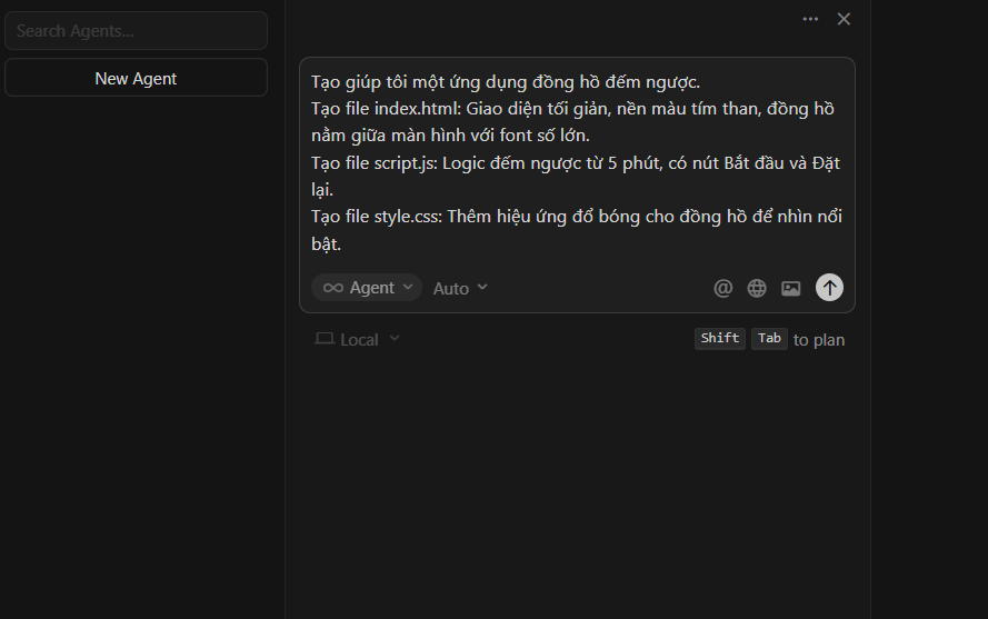 Tạo ứng dụng web bằng Vibe Coding