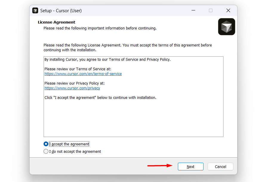 Hướng dẫn tải và đăng ký tài khoản Cursor