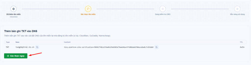 Xác thực quyền sở hữu tên miền 