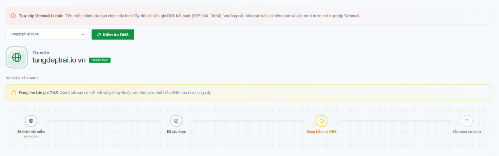 Xác thực quyền sở hữu tên miền 