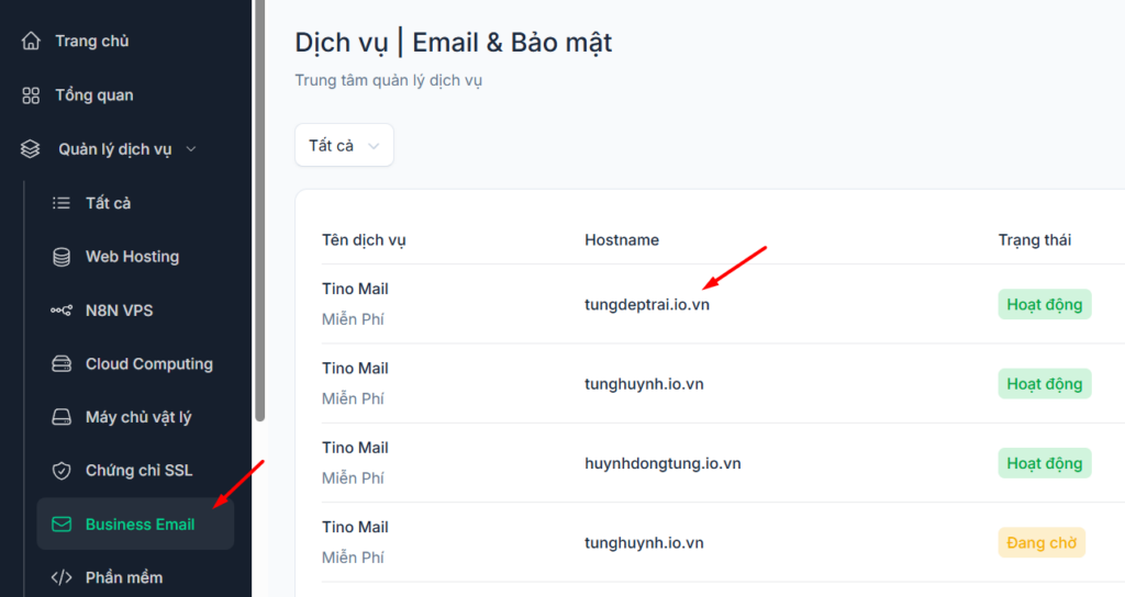 Lấy thông tin đăng nhập 