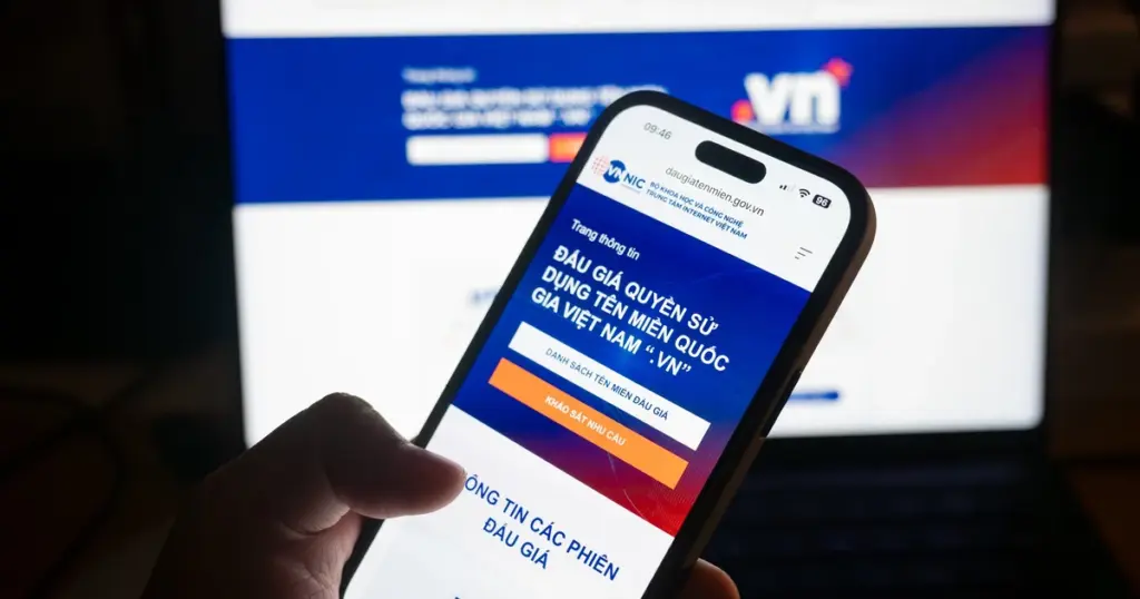 Sức hút từ những tên miền .VN 2 ký tự