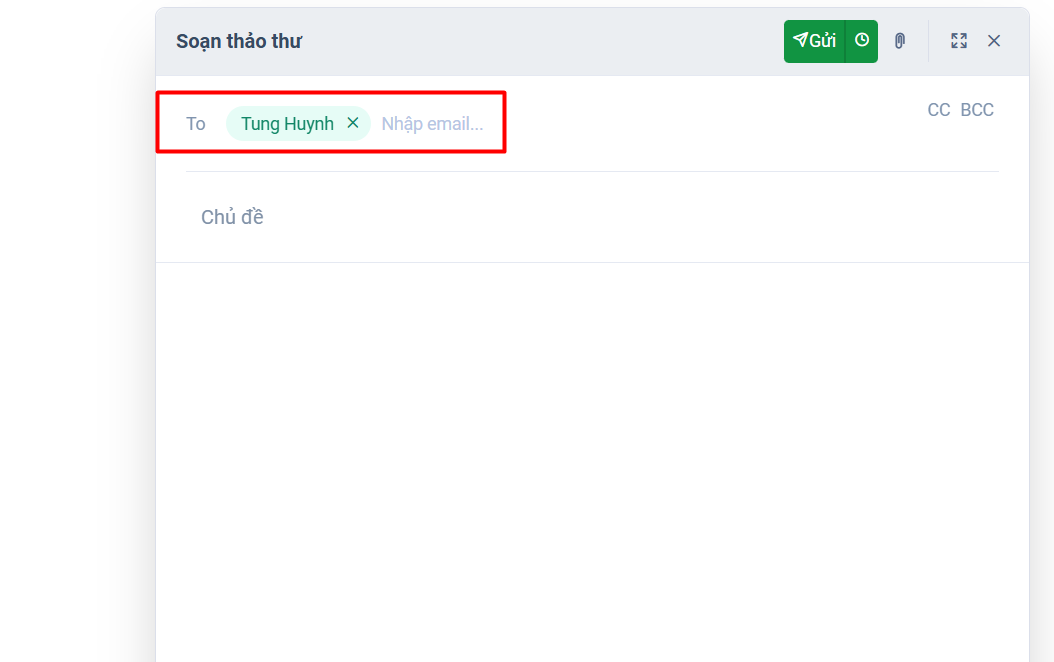 Quản lý danh bạ liên hệ
