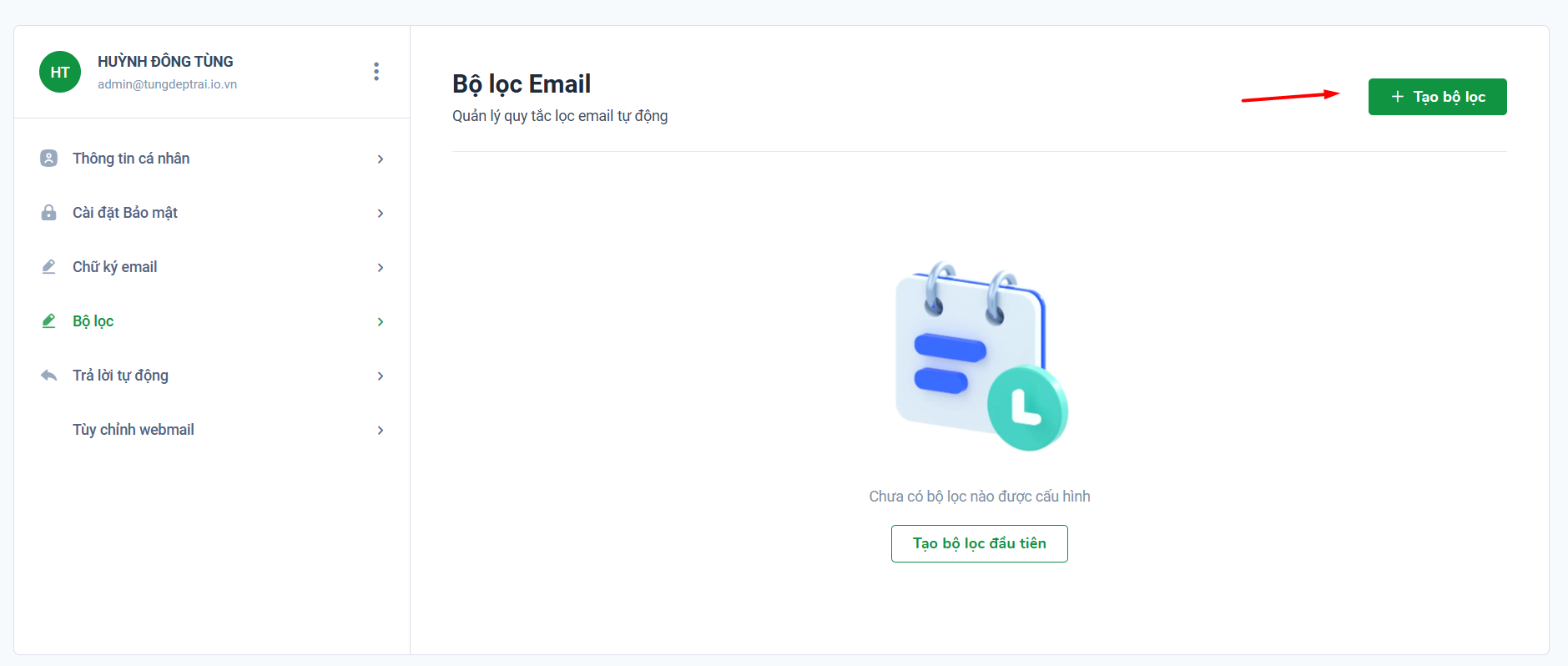 Bộ lọc email
