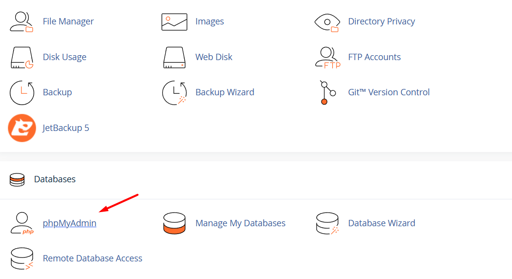 Reset mật khẩu người dùng WordPress trong phpMyAdmin