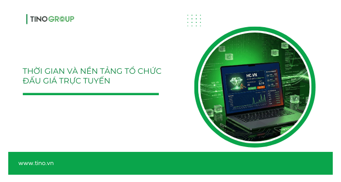 Thời gian và nền tảng tổ chức đấu giá trực tuyến