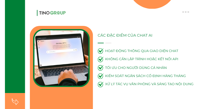 Các đặc điểm của Chat AI